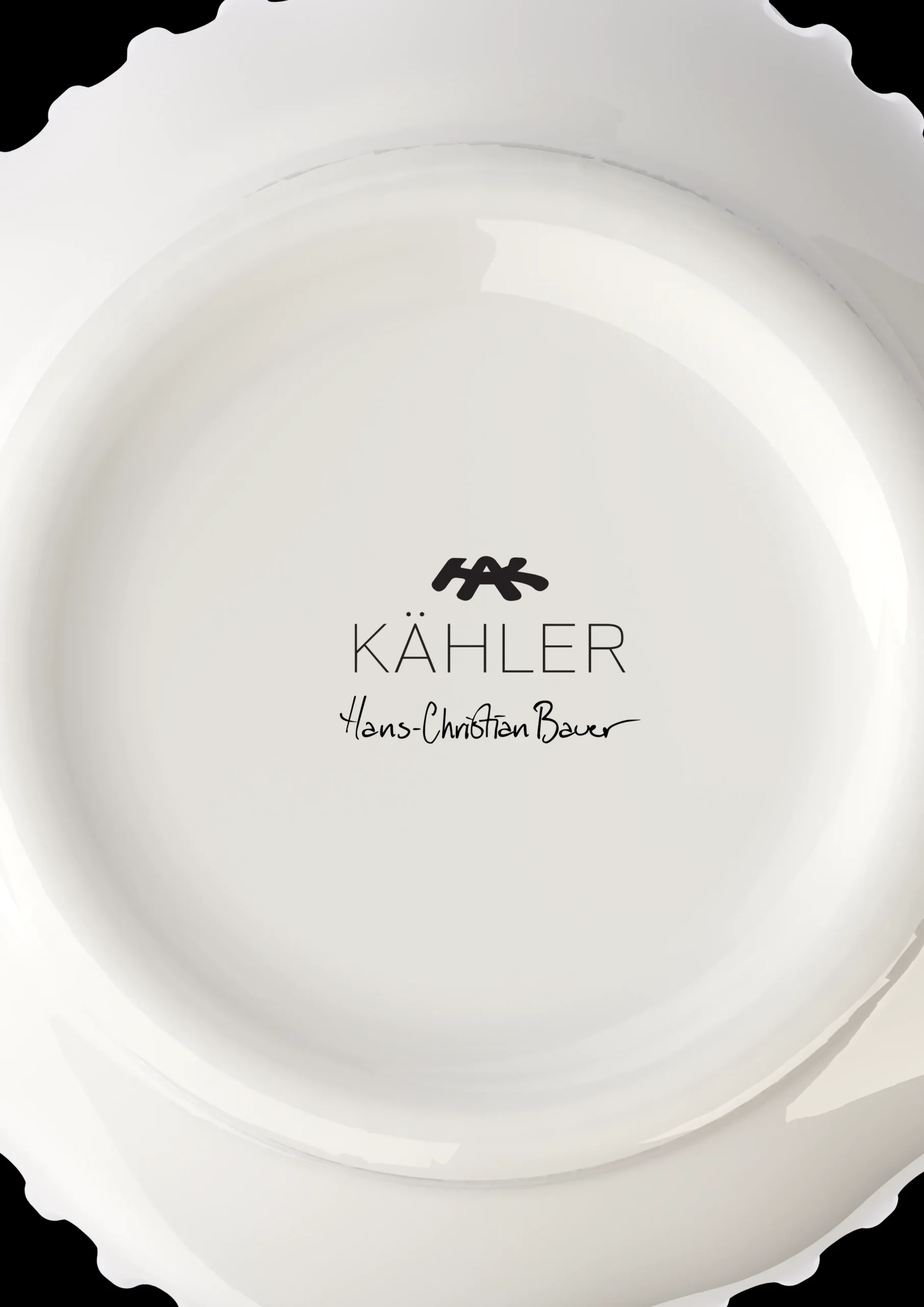 Kähler Hammershøi Unfold Vase H16.5 cm hvit