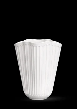 Kähler Hammershøi Unfold Vase H20.5 cm hvit