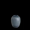 Kähler Hammershøi Vase H10.5 antrasittgrå (15371)