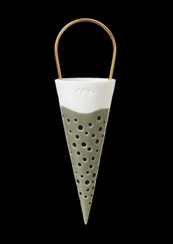 Kähler Nobili Julekremmerhus H18 olivengrønn