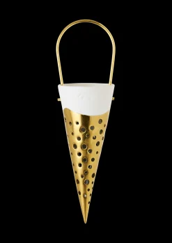 Kähler Nobili Julekremmerhus H18 gull