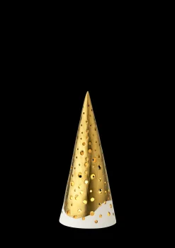 Kähler Nobili Telyslykt høy H19 gull