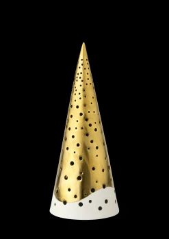 Kähler Nobili Telyslykt høy H25.5 gull