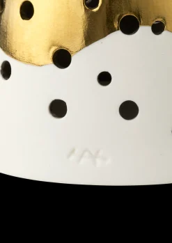 Kähler Nobili Telyslykt høy H25.5 gull