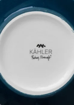 Kähler Omaggio Nuovo Vase H20.5 mørk blå