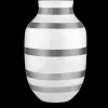 Kähler Omaggio Vase H31 sølv (15213)