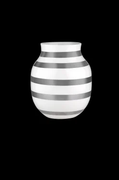 Kähler Omaggio Vase H20 sølv (15212)