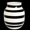 Kähler Omaggio Vase H20 sort (11962)