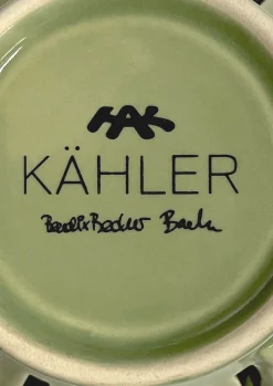 Kähler Orangery Telyslykt Ø9.5 cm spring leaf - Kjøb her