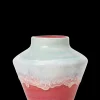 Kähler Poppery Vase H20.5 cm mint/pink - Kjøp med oss