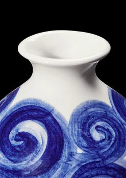 Kähler Tulle Vase H10.5 cm blå - Kjøp her