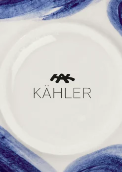 Kähler Tulle Vase H10.5 cm blå - Kjøp her