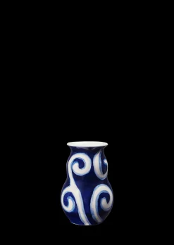 Kähler Tulle Vase H13 cm blå - Kjøp her