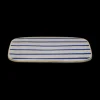 Lyngby Porcelæn DAN-Ild Serveringsfat 27x27 stripe