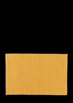 Lyngby Porcelæn Herringbone Dekkebrikker 43x30 cm gul