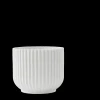 Lyngby Porcelæn Lyngby Blomsterpotte medium hvit