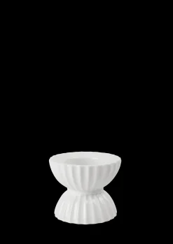 Lyngby Porcelæn Lyngby Tura Telyslykt Ø8 cm hvit - Kjøb her