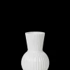 Lyngby Porcelæn Lyngby Tura Vase H18 hvit porselen