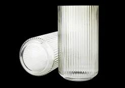Lyngby Porcelæn Lyngby Vase H31 smoke munnblåst glass
