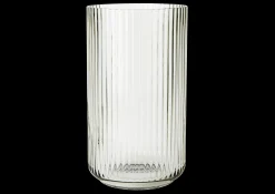 Lyngby Porcelæn Lyngby Vase H31 smoke munnblåst glass