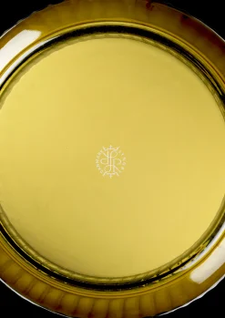 Lyngby Porcelæn Lyngby Vase H38 olivengrønn glass