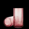 Lyngby Porcelæn Lyngby Vase H20.5 burgundy munnblåst glass