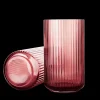 Lyngby Porcelæn Lyngby Vase H25 burgundy munnblåst glass