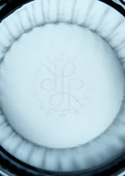 Lyngby Porcelæn Lyngby Vase H15.5 blue munnblåst glass