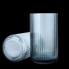 Lyngby Porcelæn Lyngby Vase H25 blue munnblåst glass