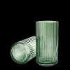 Lyngby Porcelæn Lyngby Vase H20.5 green munnblåst glass
