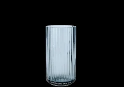 Lyngby Porcelæn Lyngby Vase H20.5 blue munnblåst glass