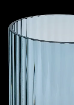 Lyngby Porcelæn Lyngby Vase H20.5 blue munnblåst glass