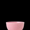 Lyngby Porcelæn Rhombe Color Skål Ø11 cm rosa