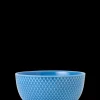 Lyngby Porcelæn Rhombe Color Skål Ø13 cm blå