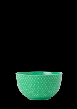 Lyngby Porcelæn Rhombe Color Skål Ø11 cm grønn
