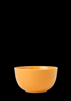 Lyngby Porcelæn Rhombe Color Skål Ø11 cm gul