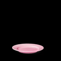 Lyngby Porcelæn Rhombe Color Lunsjtallerken Ø21 cm rosa