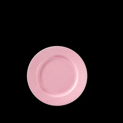 Lyngby Porcelæn Rhombe Color Lunsjtallerken Ø21 cm rosa