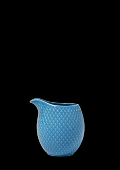 Lyngby Porcelæn Rhombe Color Melkekanne 39 cl blå