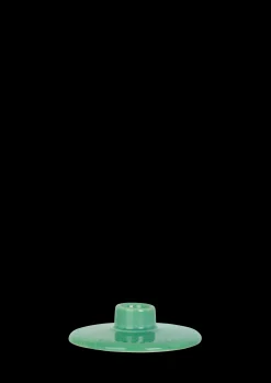 Lyngby Porcelæn Rhombe Color Lysestake H3 grønn