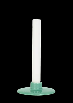 Lyngby Porcelæn Rhombe Color Lysestake H3 grønn