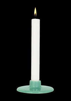 Lyngby Porcelæn Rhombe Color Lysestake H3 grønn