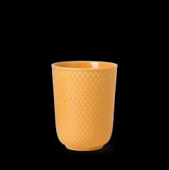 Lyngby Porcelæn Rhombe Color Krus 33 cl gul