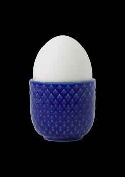 Lyngby Porcelæn Rhombe Color Eggeglass Ø5 cm mørk blå