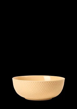 Lyngby Porcelæn Rhombe Color Skål Ø15.5 cm sand - Kjøb her