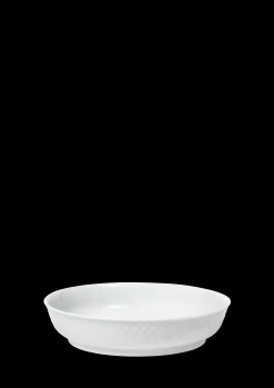 Lyngby Porcelæn Rhombe Desserttallerken Ø16 cm hvit