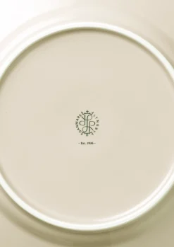 Lyngby Porcelæn Rhombe Earth Middagstallerken Ø27 cm marble