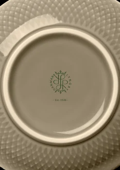 Lyngby Porcelæn Rhombe Earth Skål Ø15.5 cm clay - Kjøp nå
