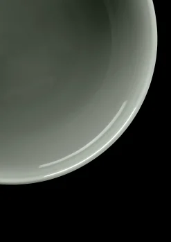 Lyngby Porcelæn Rhombe Earth Skål Ø13 cm moss - Kjøp nå