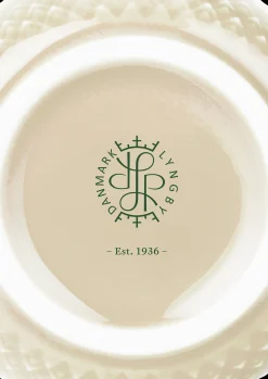 Lyngby Porcelæn Rhombe Earth Kopp med hank 39 cl marble